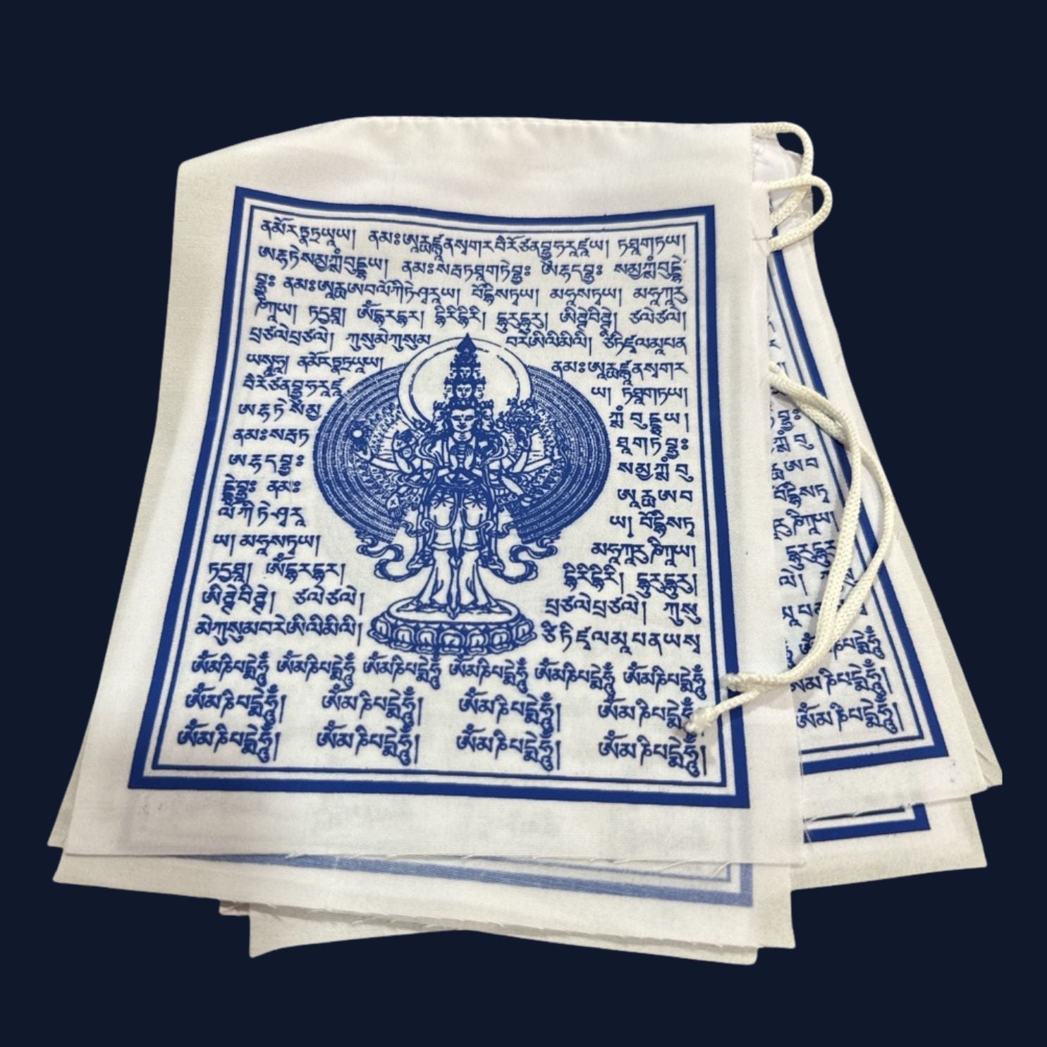 1000 Armed Avalokiteshvara Prayer Flag