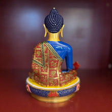Tải hình ảnh vào trình xem Thư viện, Painted Medicine Buddha Statue (Consecrated)