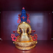 Load image into Gallery viewer, Amitayus Golden Statue (Consecrated)