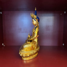 Load image into Gallery viewer, Amitayus Golden Statue (Consecrated)