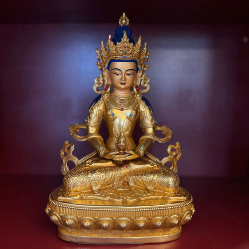 Amitayus Golden Statue (Consecrated)