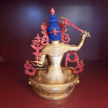Tải hình ảnh vào trình xem Thư viện, Manjushri Statue with Jewels (Consecrated)
