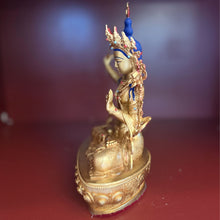 Tải hình ảnh vào trình xem Thư viện, Manjushri Statue with Jewels (Consecrated)