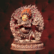 Vajrapani Bhutadamara Statue - 8 Inch handpainted (consecrated)