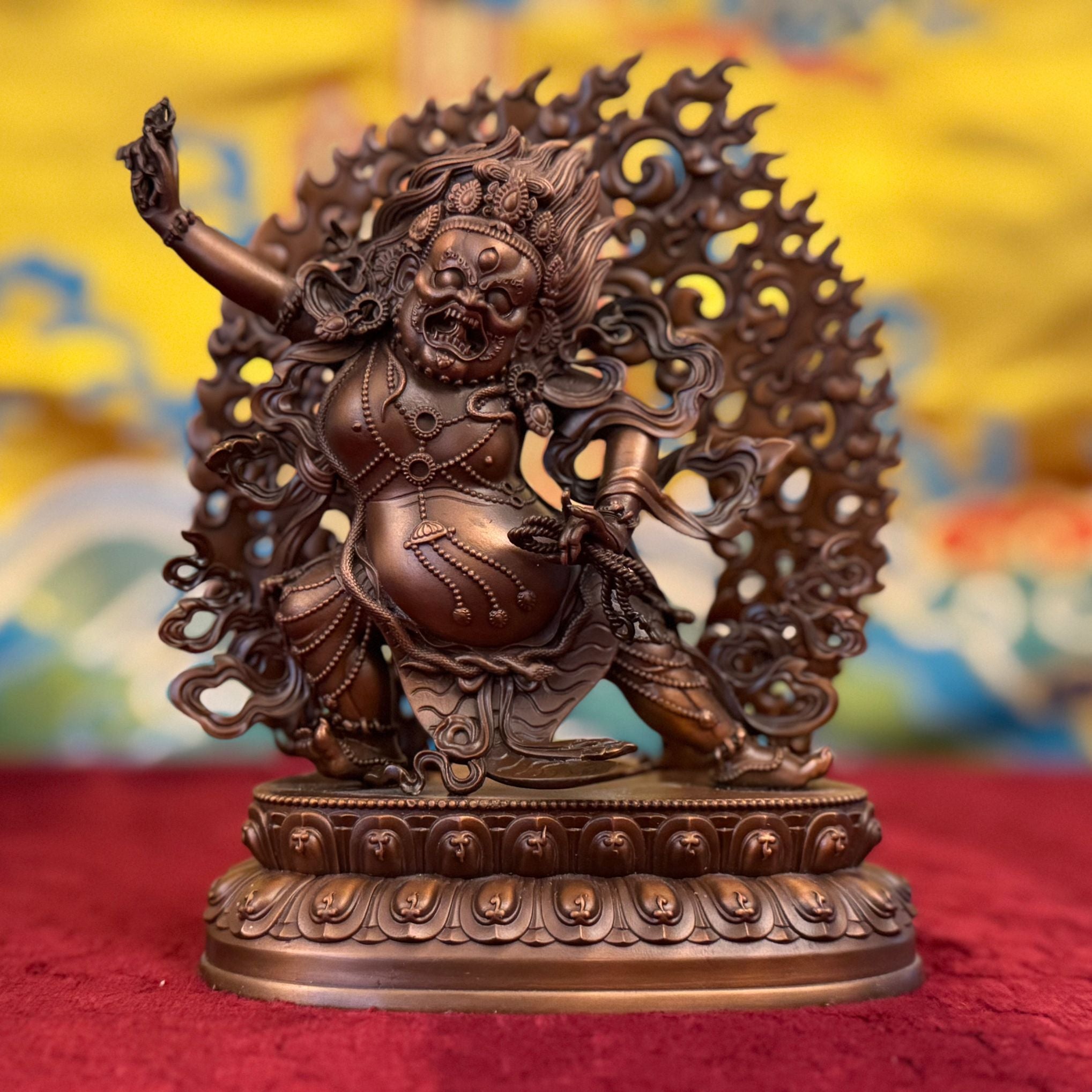 Vajrapani Statue (Antique) Consecrated 15cm