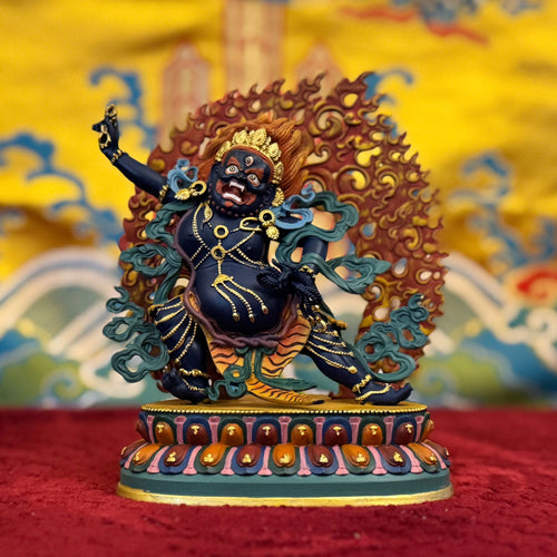 Vajrapani Statue (Hand Painted) Consecrated 15cm