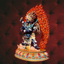 Tải hình ảnh vào trình xem Thư viện, Vajrapani Bhutadamara Statue - 8 Inch handpainted (consecrated)