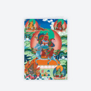 Red Dzambhala Greeting Card