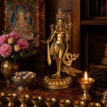 Cargar imagen en el visor de la galería, Standing Tara with Flaming Sword (Consecrated)