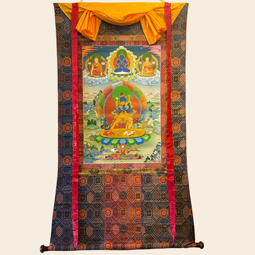Thangka Kalachakra bẩm sinh được vẽ bằng tay