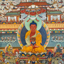 Load image into Gallery viewer, Amitabha Buddha Thangka - Printed