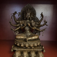 Tải hình ảnh vào trình xem Thư viện, 8 Armed Marichi on Chariot with Pigs Statue (Consecrated)