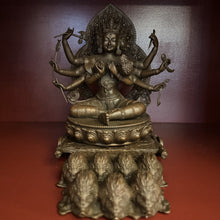 Tải hình ảnh vào trình xem Thư viện, 8 Armed Marichi on Chariot with Pigs Statue (Consecrated)