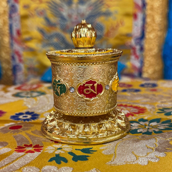 Hand Spin Dharma Wheel 10cm