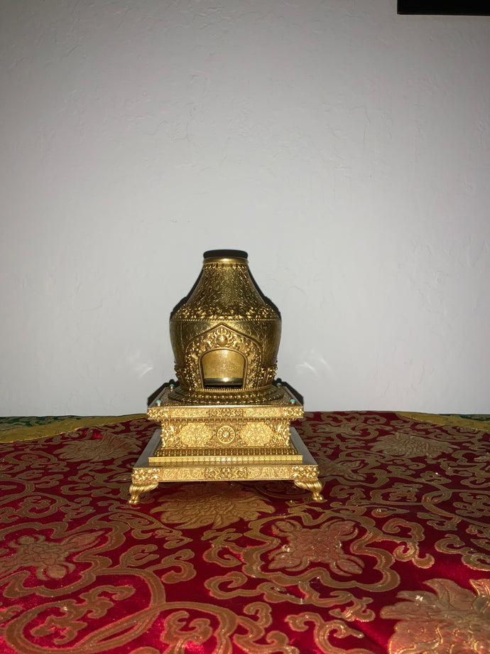 Lò đốt cúng khói (Sang) truyền thống của Tây Tạng