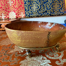 Load image into Gallery viewer, Kapala Skull Cup with Brass Stand