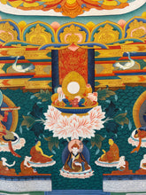 Load image into Gallery viewer, Consecrated Amitabha Thangka- Handpainted