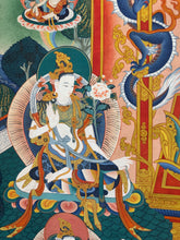 Load image into Gallery viewer, Consecrated Amitabha Thangka- Handpainted