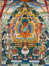 Load image into Gallery viewer, Consecrated Amitabha Thangka- Handpainted