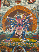 Load image into Gallery viewer, Consecrated Chakrasamvara Thangka - HandPainted