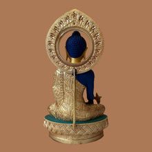 Load image into Gallery viewer, Medicine Buddha Statue with Backplate (Consecrated)
