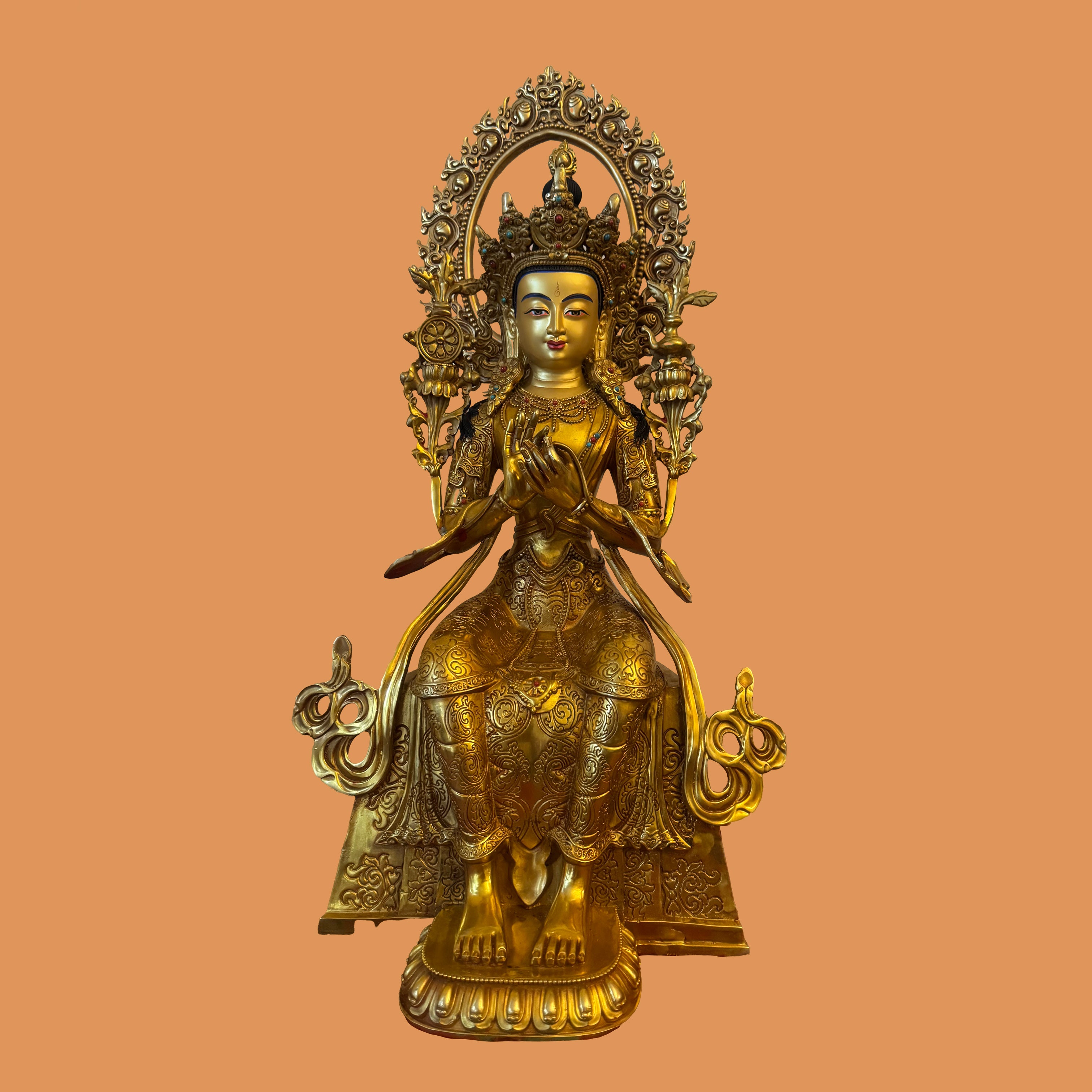 Maitreya Statue - 52cm (Consecrated)