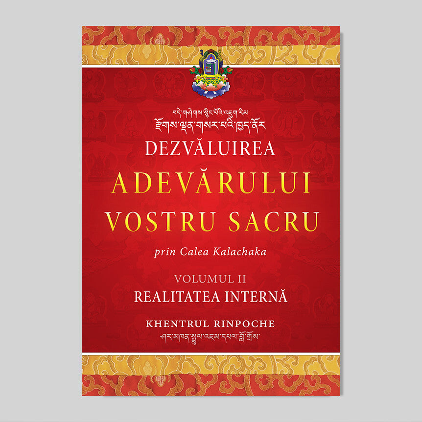 Dezvăluirea Adevărului Vostru Sacru Prin Calea Kalachaka, Volumul II: Realitatea Internă