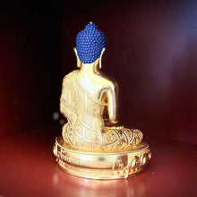 Tải hình ảnh vào trình xem Thư viện, Amitabha Statue - 7&quot; Golden (Consecrated)