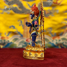 Load image into Gallery viewer, Vajrapani (Bhutadamara) Statue — 23 cm Handpainted (Consecrated)