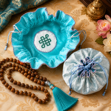 Tải hình ảnh vào trình xem Thư viện, Mongolian Mala Bag (Hand Embroidered)