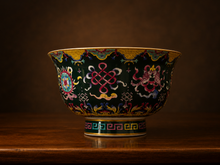 Load image into Gallery viewer, Traditional Tibetan 8 Auspicious Symbols Ceramic Offering Bowls