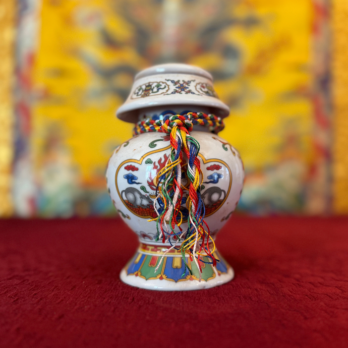 Nyingma Treasure Vase from Denang Monastery