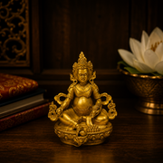 Consecrated Small Dzambhala Statue