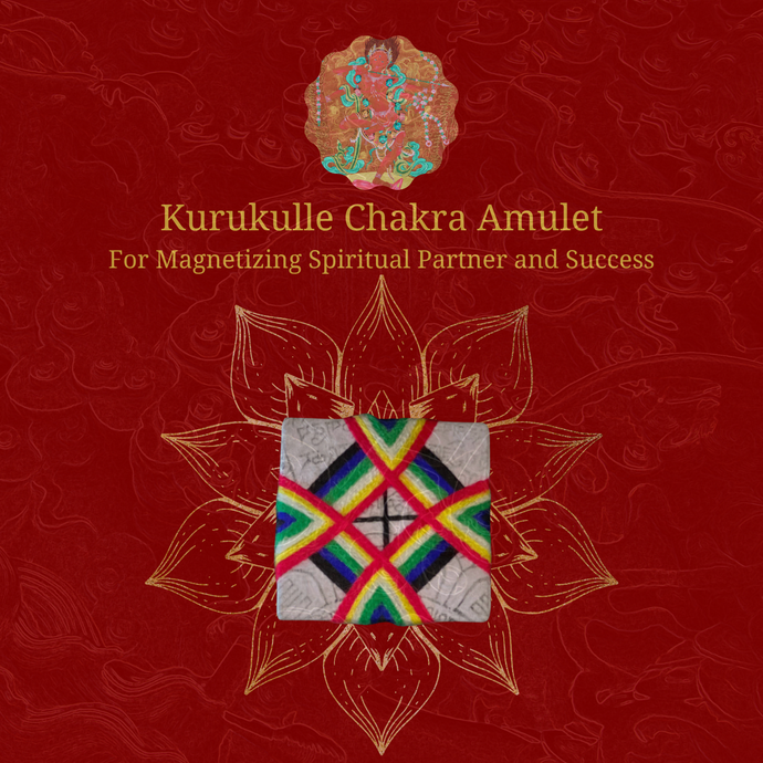 Amulet / Talisman - Kurukulla Sungkhor Chakra Wheel