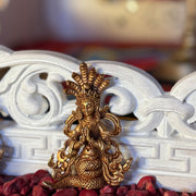 Small Metal Naga Statue (Blessed)