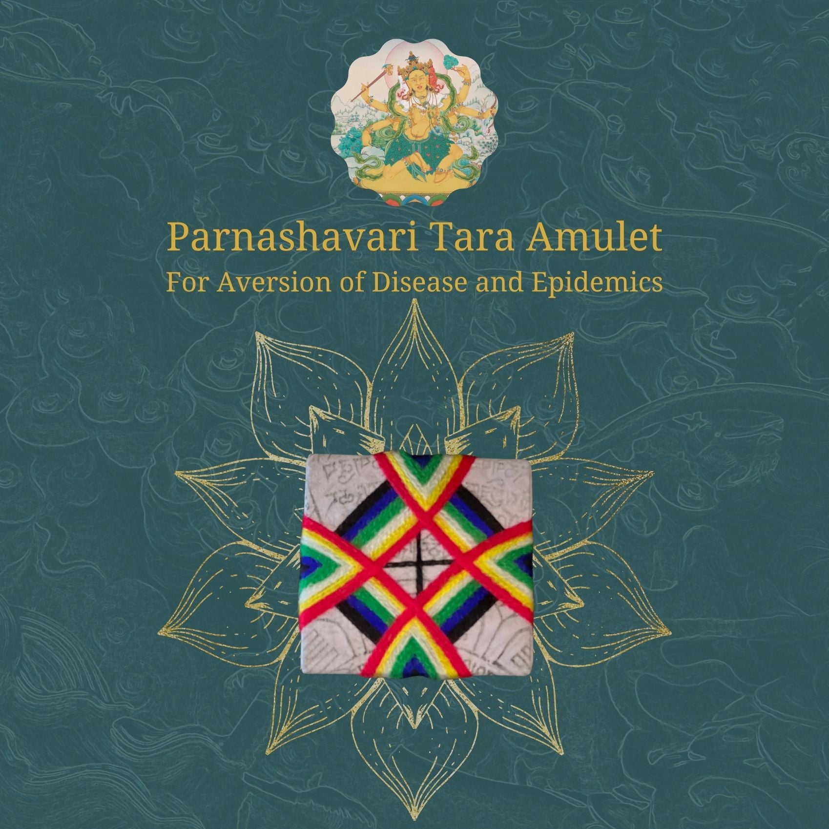 Amulet / Talisman - Parnishavari Tara, Eliminator of Diseases