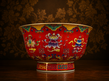 Load image into Gallery viewer, Traditional Tibetan 8 Auspicious Symbols Ceramic Offering Bowls
