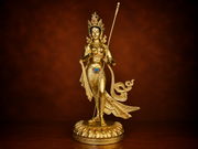 Standing Tara with Staff and 3 Jewels (Consecrated)