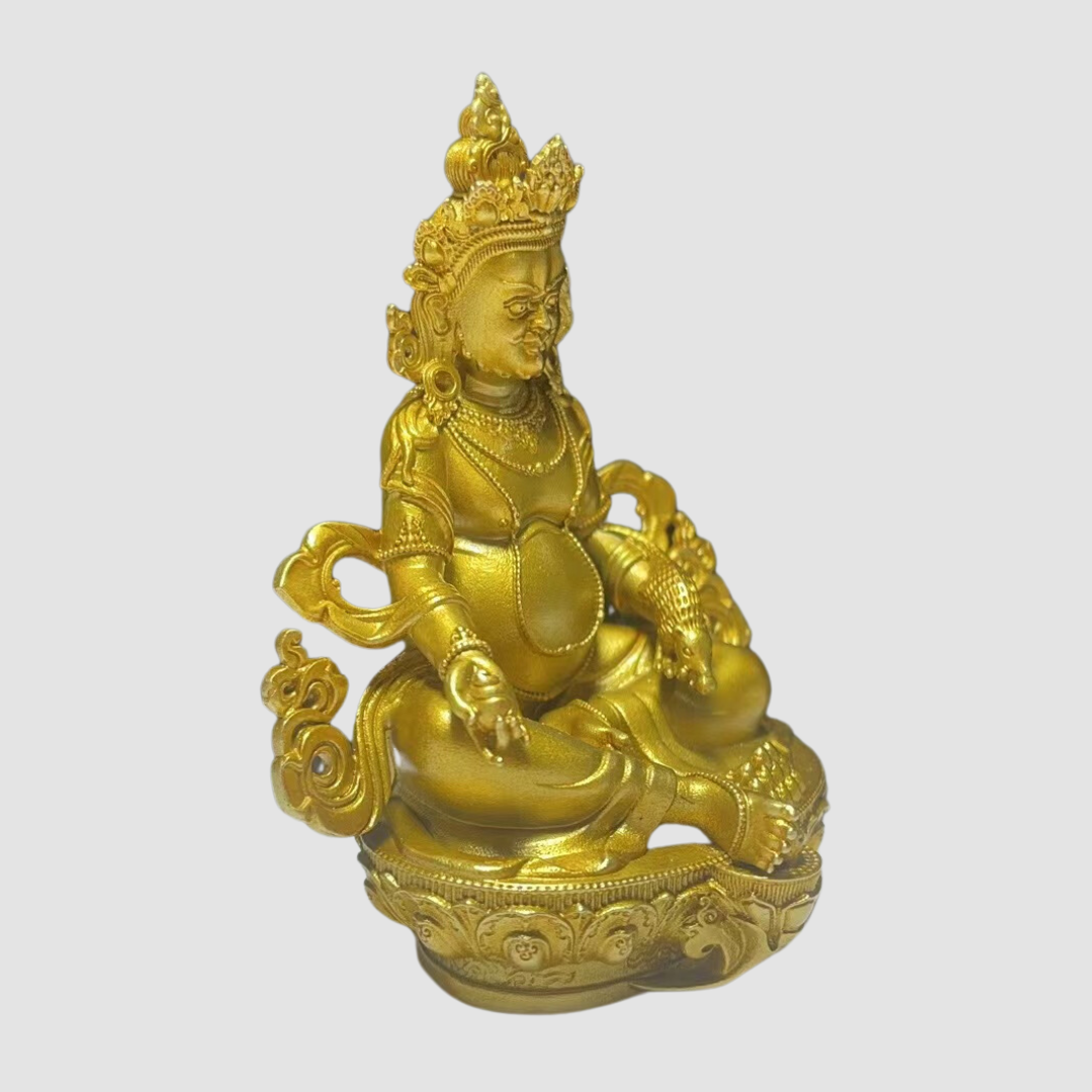 Consecrated Small Dzambhala Statue