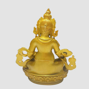 Consecrated Small Dzambhala Statue