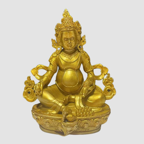 Consecrated Small Dzambhala Statue