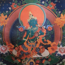 Load image into Gallery viewer, 心寶度母 （Cittamani Tara） 唐卡