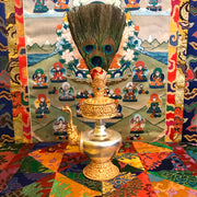 Gold Plated Bhumpa  w/stone