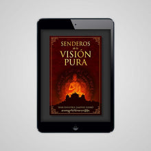 Load image into Gallery viewer, Senderos de la Visión Pura: Las historias, las visiones filosóficas y prácticas de las tradiciones espirituales actuales del Tibet