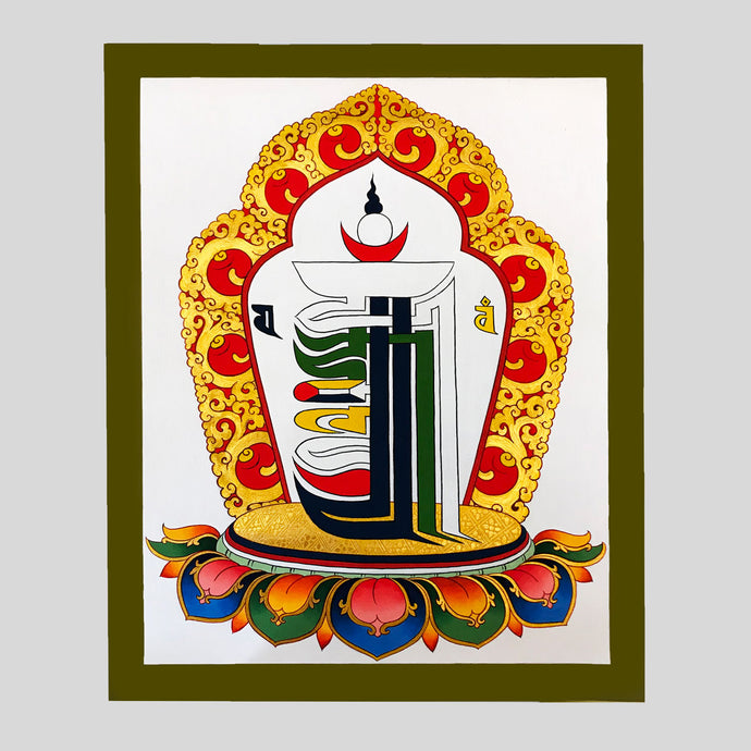 Biểu tượng mạnh mẽ gấp mười lần Kalachakra Thangka