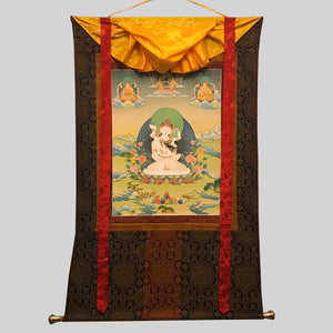 Hand-painted Heruka Vajrasattva with Consort