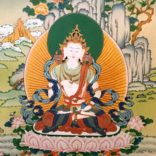 Tải hình ảnh vào trình xem Thư viện, Tranh vẽ tay Vajrasattva Thangka
