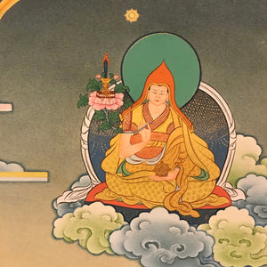 Hand-painted Heruka Vajrasattva with Consort