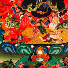 Tải hình ảnh vào trình xem Thư viện, Vajra Vega Thangka vẽ tay (Thời Luân Phẫn Nộ) 