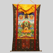 Hand-painted Innate Kalachakra Thangka